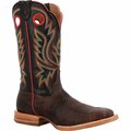 Durango Men's PRCA Collection Shrunken Bullhide Western Boot, CHESTNUT/BLACK ECLIPSE, M, Size 9 DDB0466